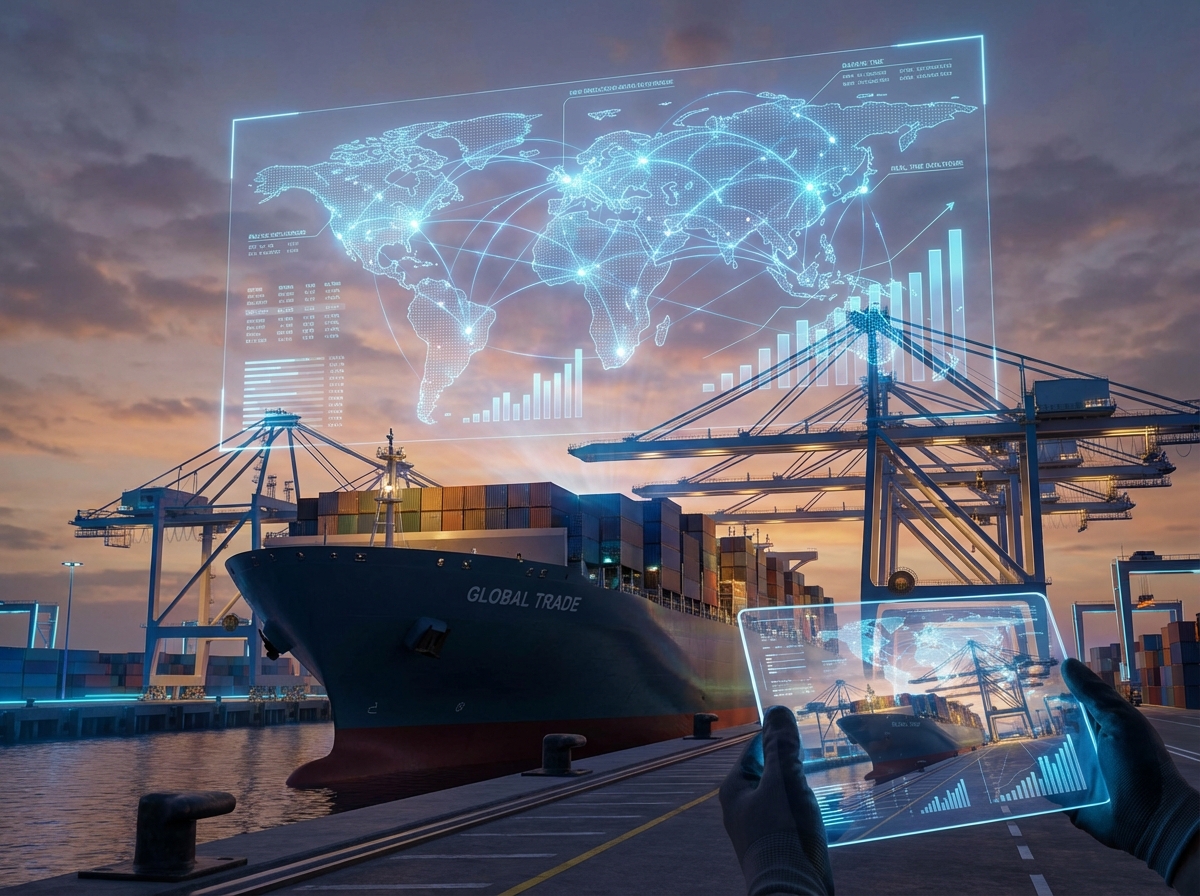 Container ship tecnology