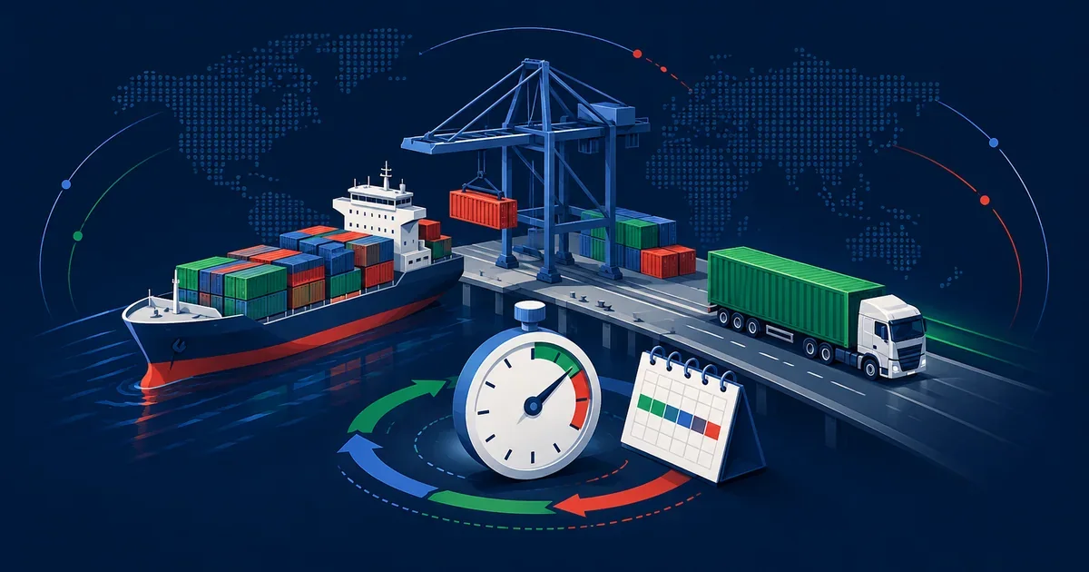 Capa do artigo: Demurrage, detention e free time: diferenças e cálculo